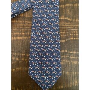 Vineyard Vines Custom Collection Silk Tie NFL New England Patriots
